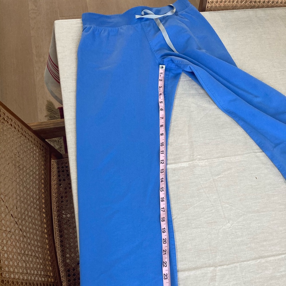 FIGS Ciel Blue Livingston Basic Scrub Pants XS